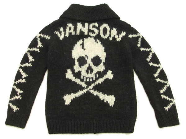 カウチンセーター スカル nvkn-202: VANSON バンソン カウチンセーター スカル nvkn-202: VANSON バンソン