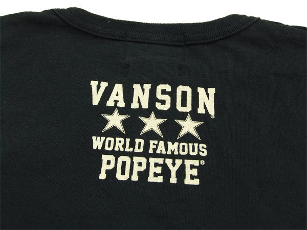 VANSON - 【VANSON】 POPEYE バンソン ポパイコラボ 半袖シャツ